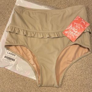 Kortni Jeane Mid Ruffle Bottoms